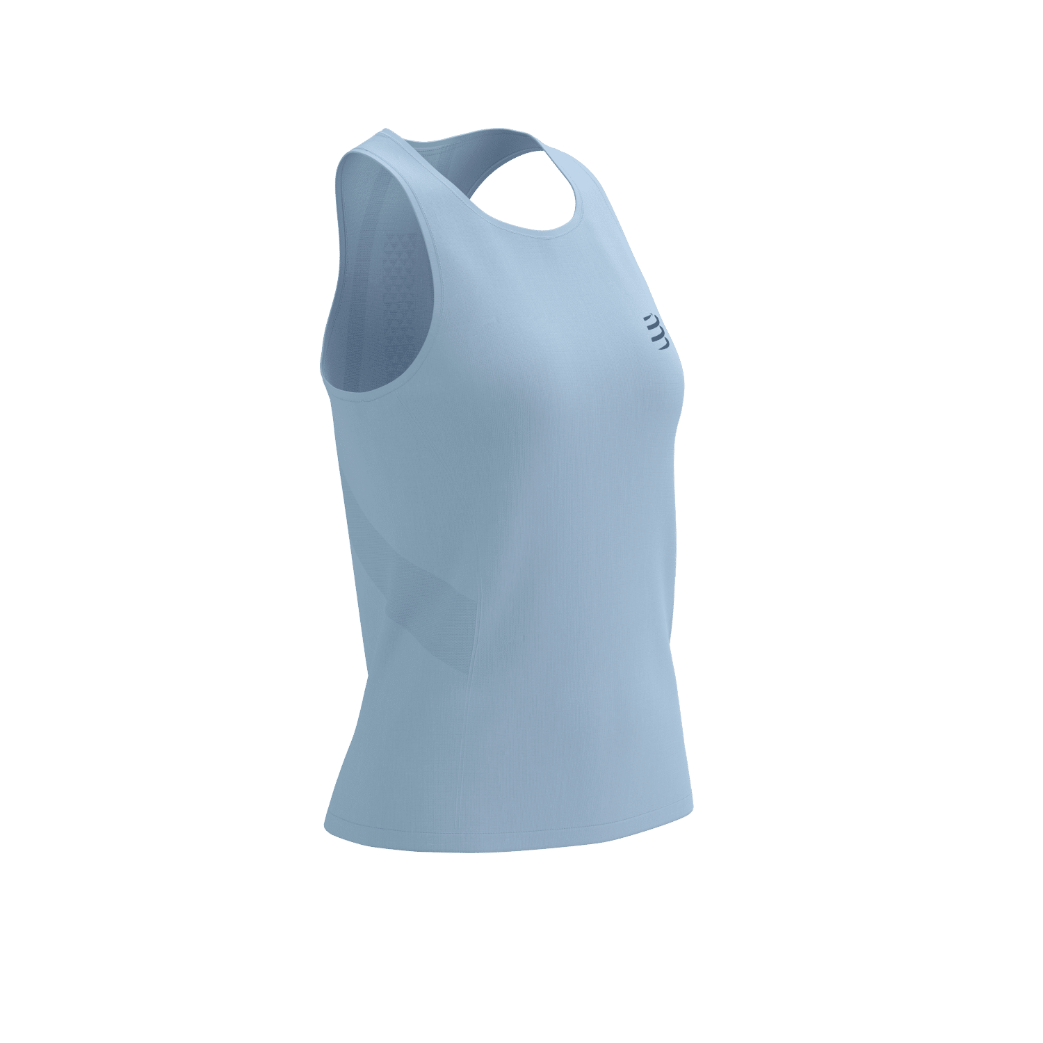 Compressport Performance singlet dames - BLAUW - Dames