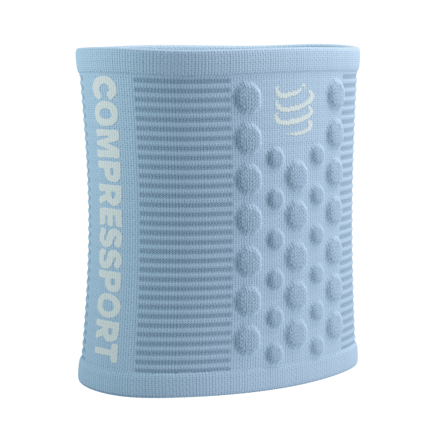 Compressport Sweatband 3d.dots - BLAUW - Unisex afbeelding