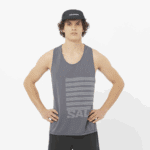 Salomon Sense aero singlet gfx  heren