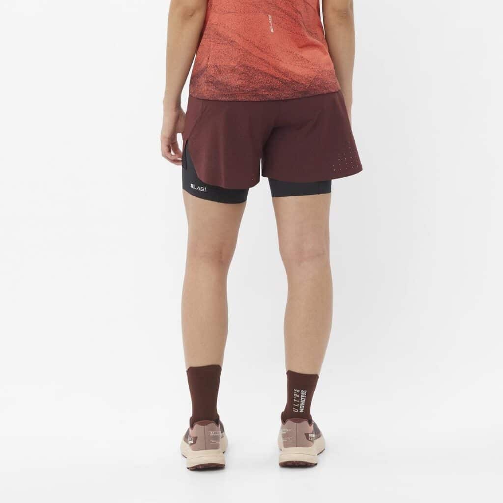 Salomon S/lab ultra 2in1 short dames