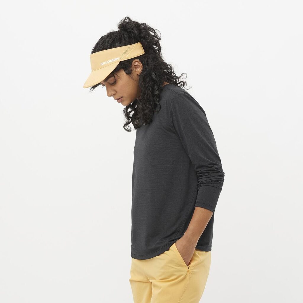 Salomon Shakeout core ls tee dames