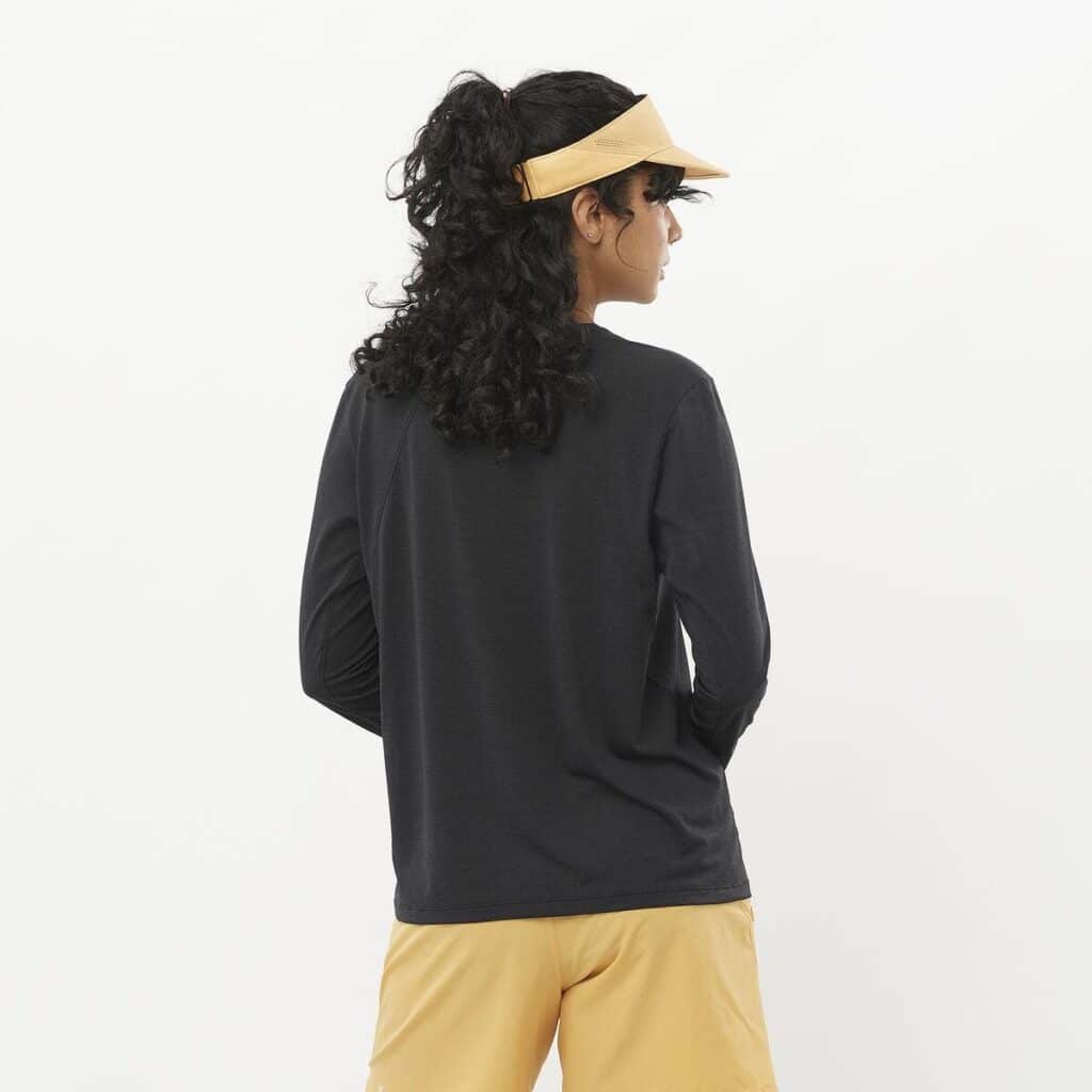Salomon Shakeout core ls tee dames
