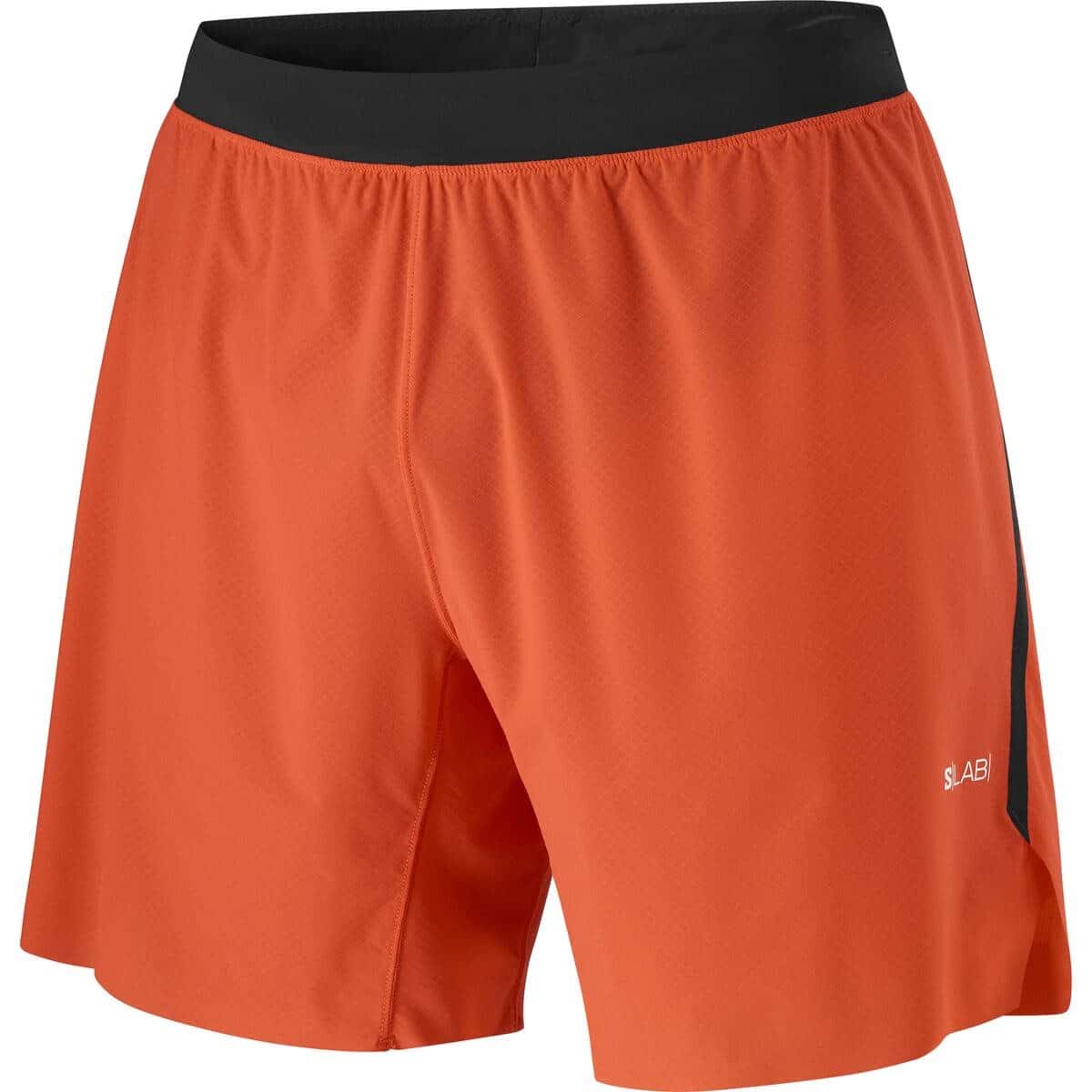 Salomon S/lab speed split 7 short here - ROOD - Heren afbeelding