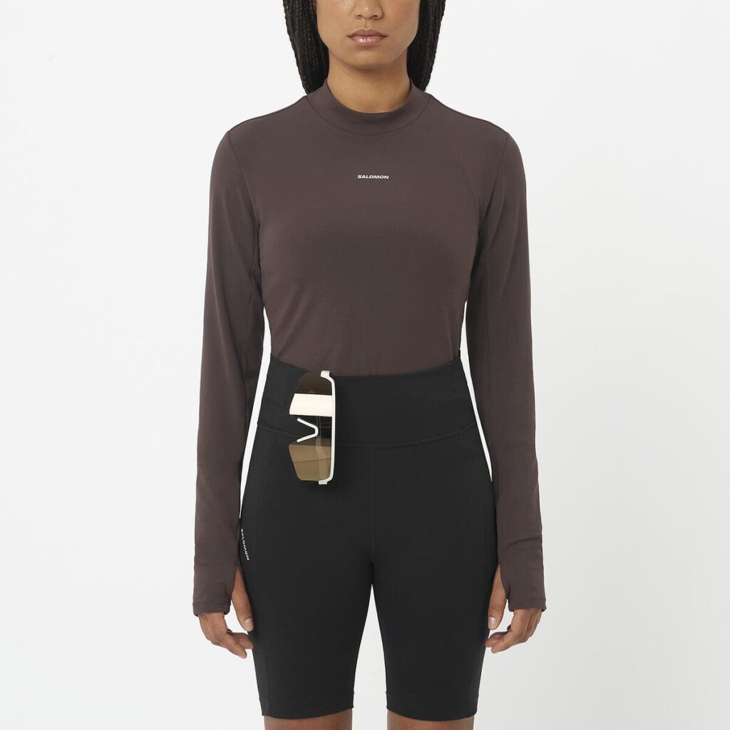 Salomon Shakeout bliss ls tee dames
