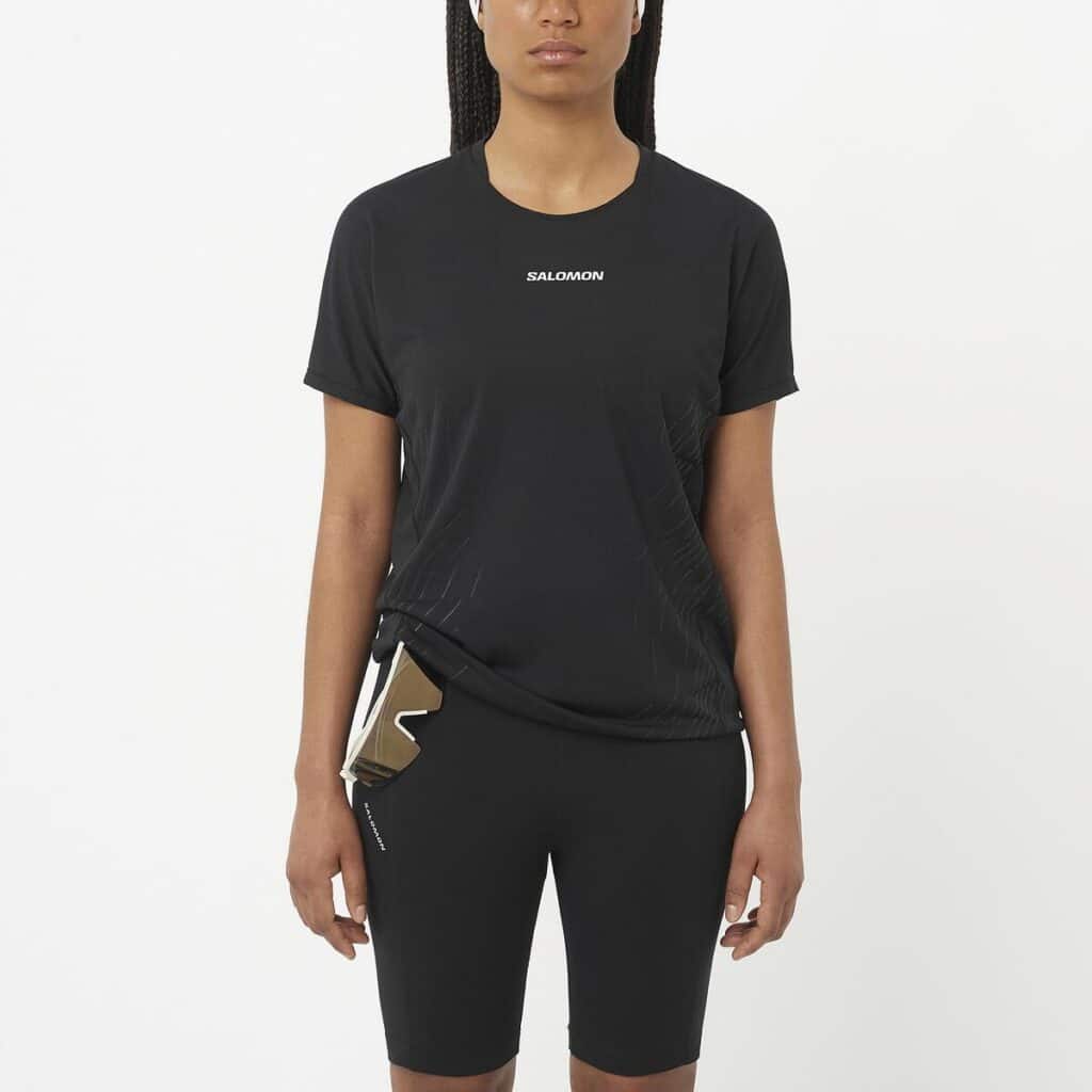 Salomon Sense aero ss tee gfx dames