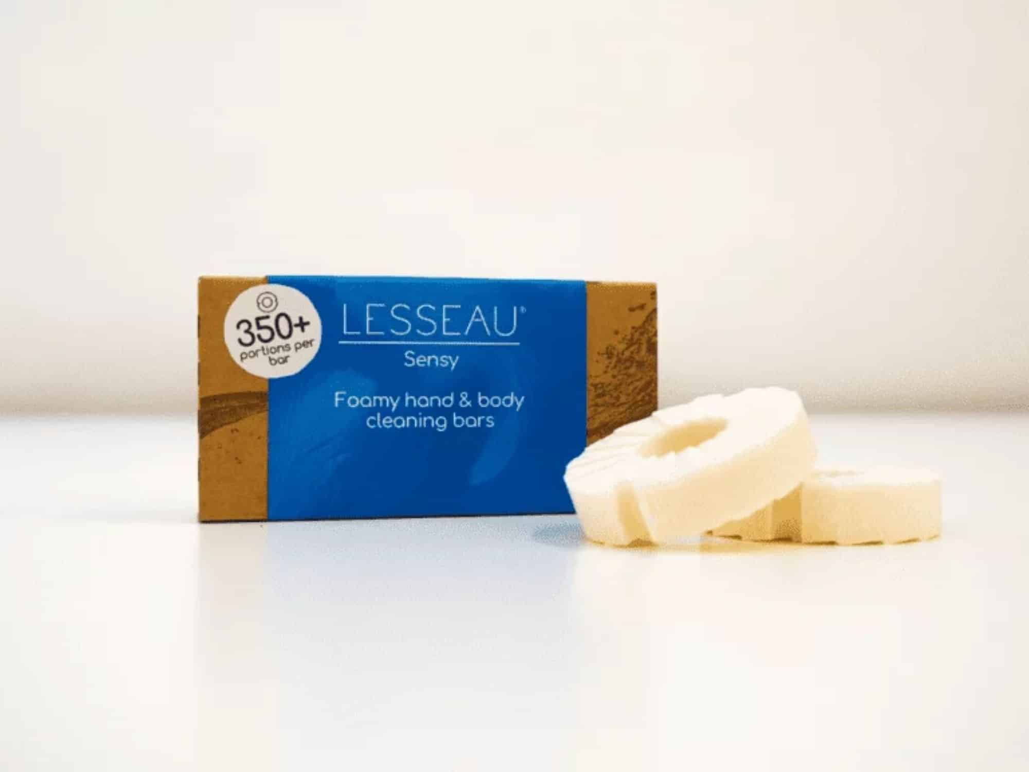 Lesseau Foamy hand & body cleaning bars