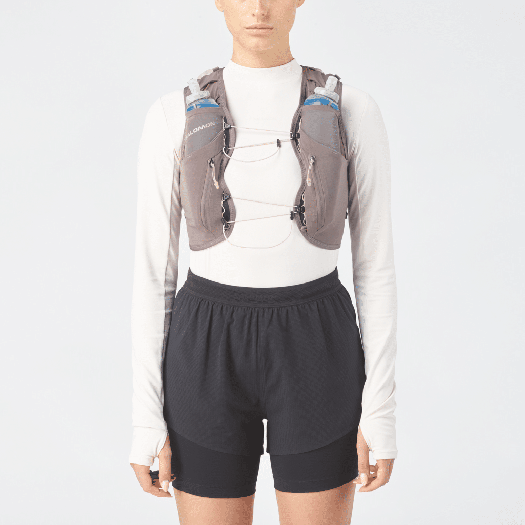 Salomon Adv skin 12 with flasks dames