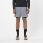 Salomon Sense aero 2in1 short 5" heren