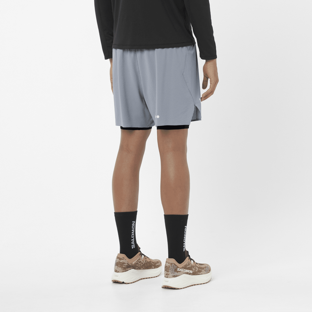 Salomon Sense aero 2in1 short 5" heren