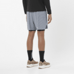 Salomon Sense aero 2in1 short 5" heren