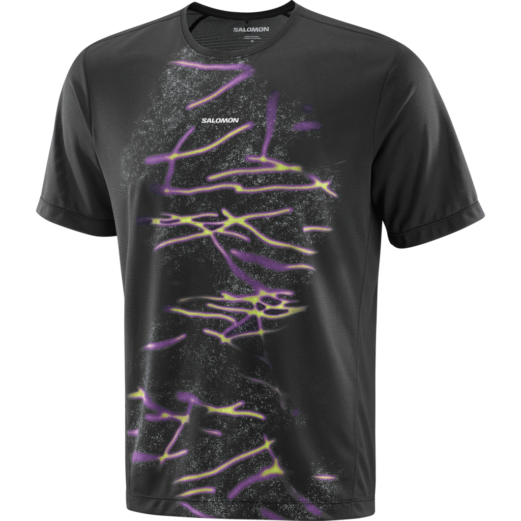 Salomon Shakeout Core SS Tee GFX heren