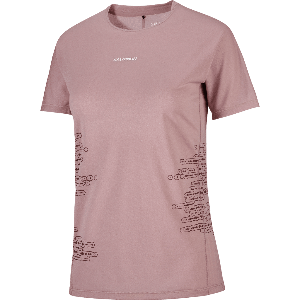 Salomon Sense Aero SS Tee GFX dames