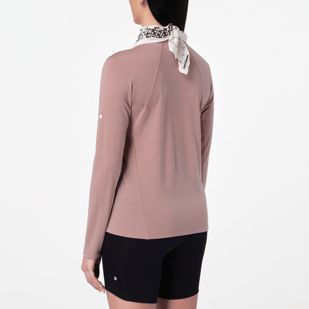 Salomon Sense merino ls tee dames