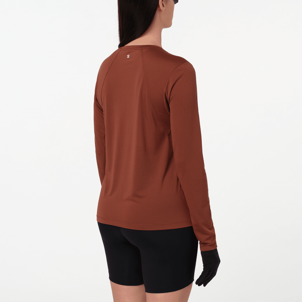 Salomon Shakeout core ls tee dames