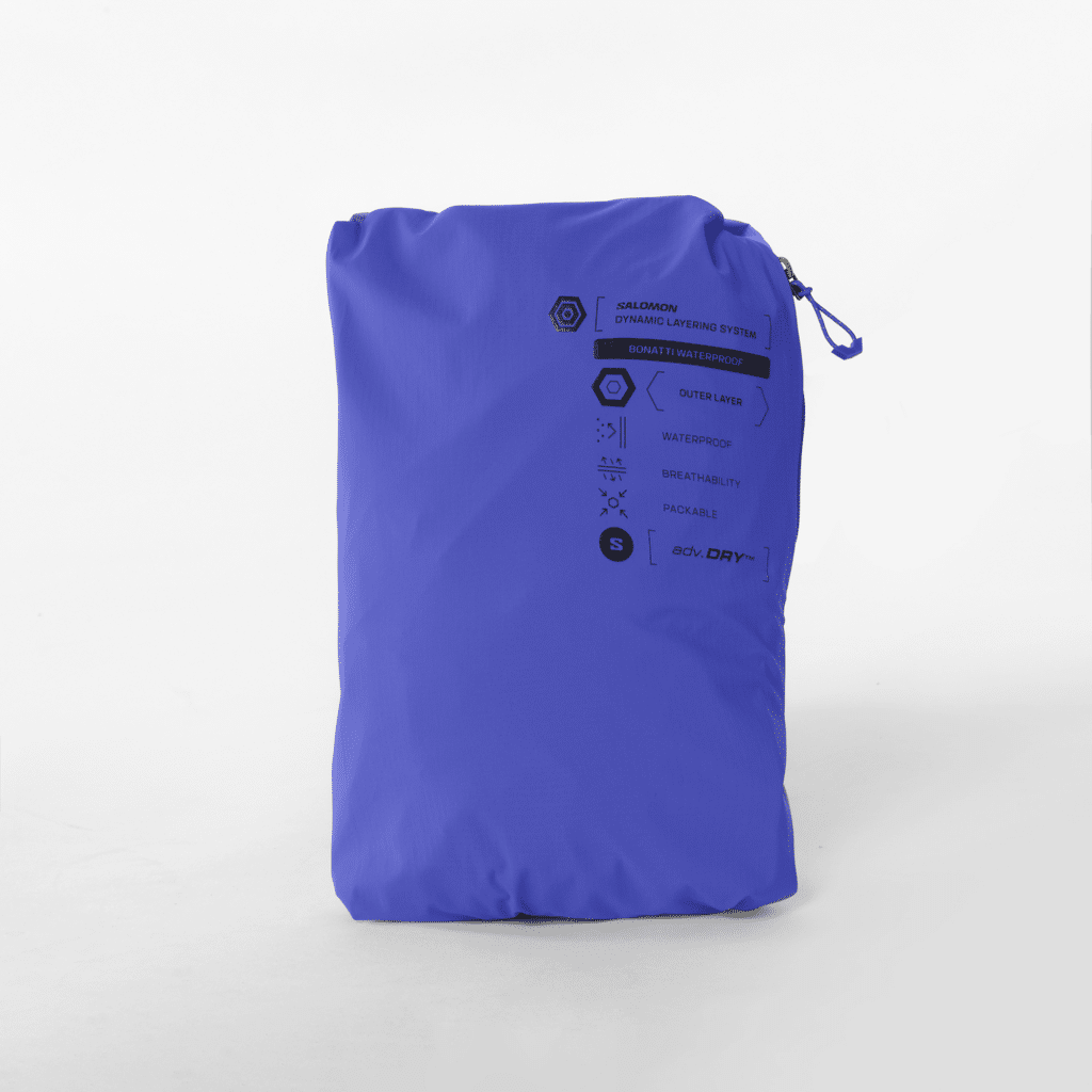 Salomon Bonatti waterproof jacket here