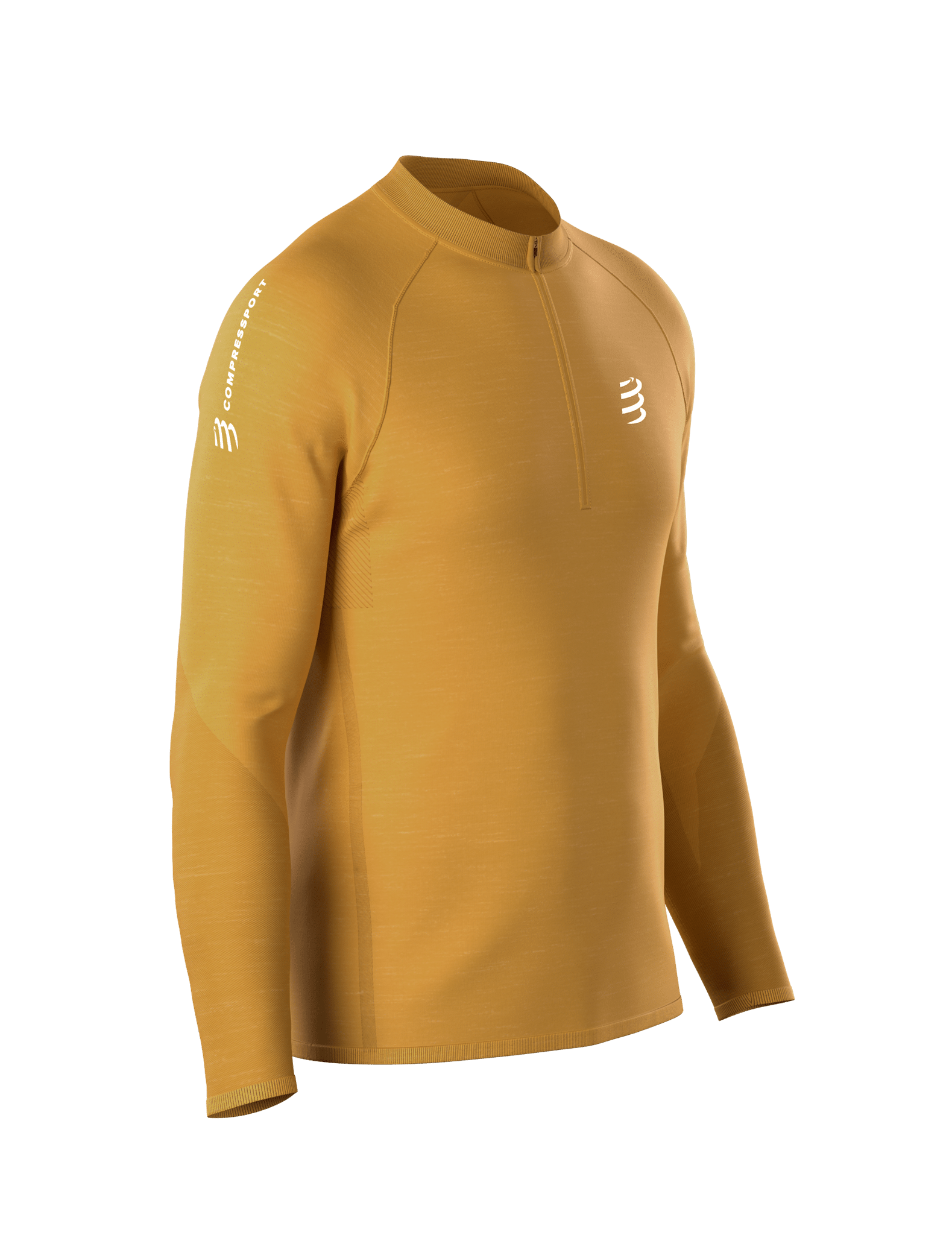 Compressport Merino half-zip LS tshirt