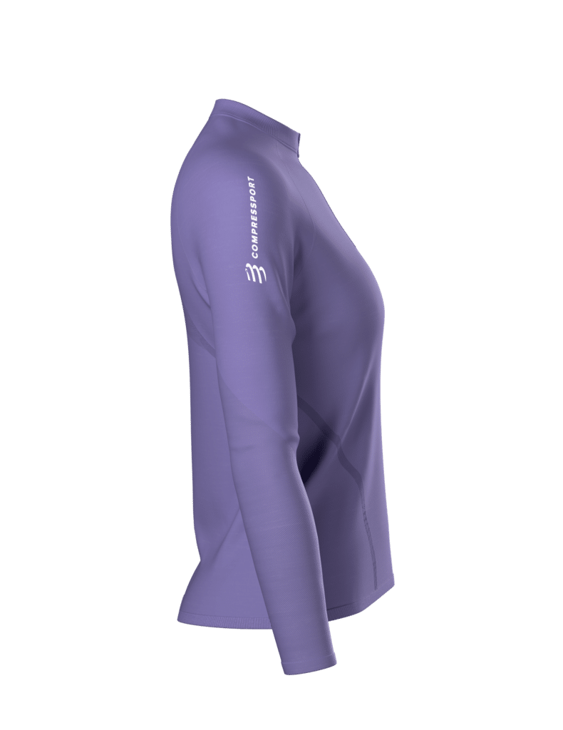 Compressport Merino half-zip ls tshirt