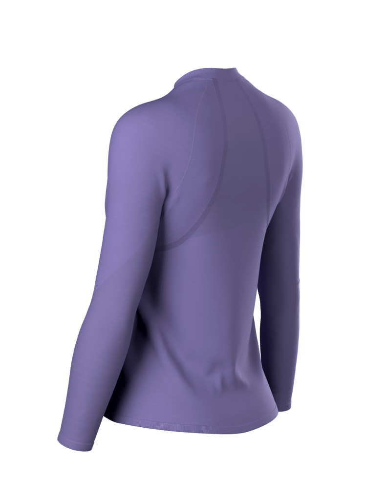 Compressport Merino half-zip ls tshirt