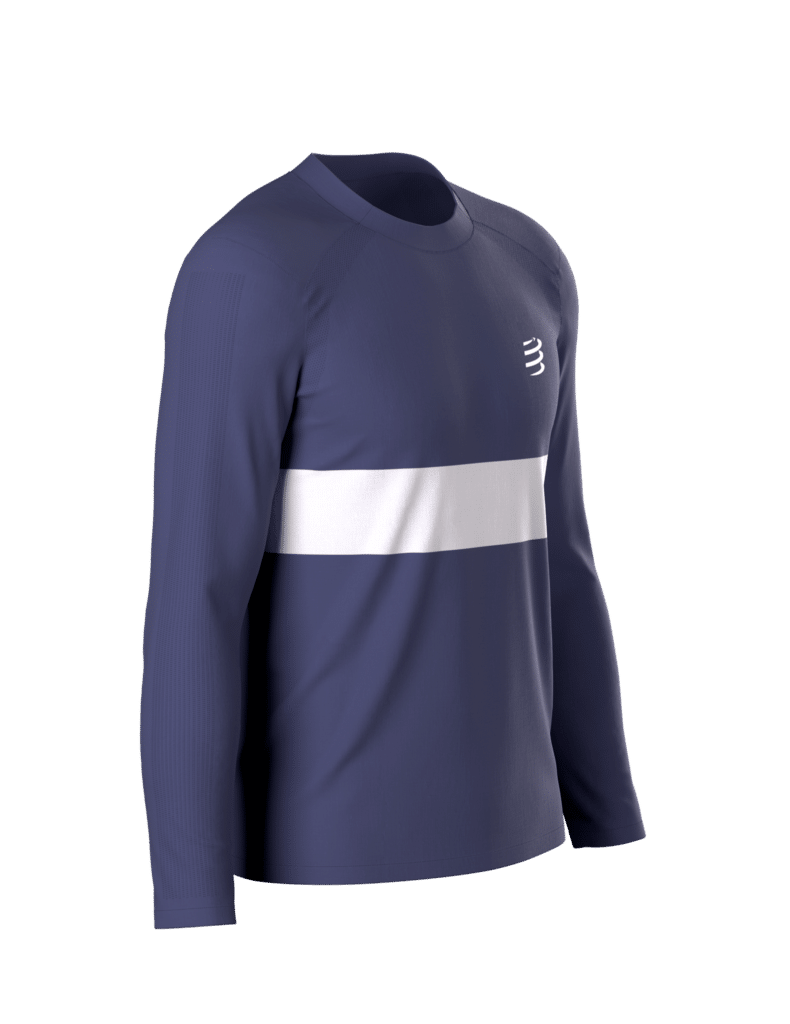 Compressport Performance LS T-shirt heren, functioneel hardloopshirt met lange mouwen voor trailrunning en hardlopen