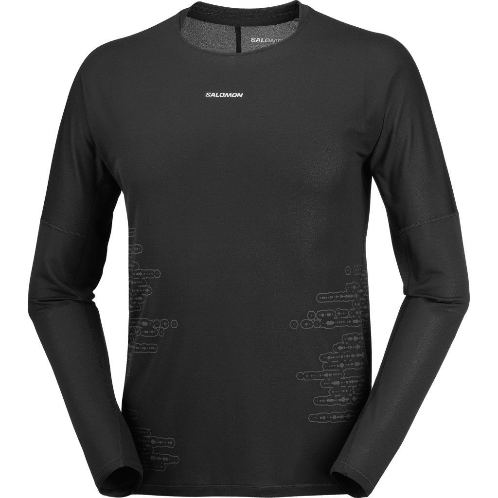 Salomon Sense aero LS tee gfx heren