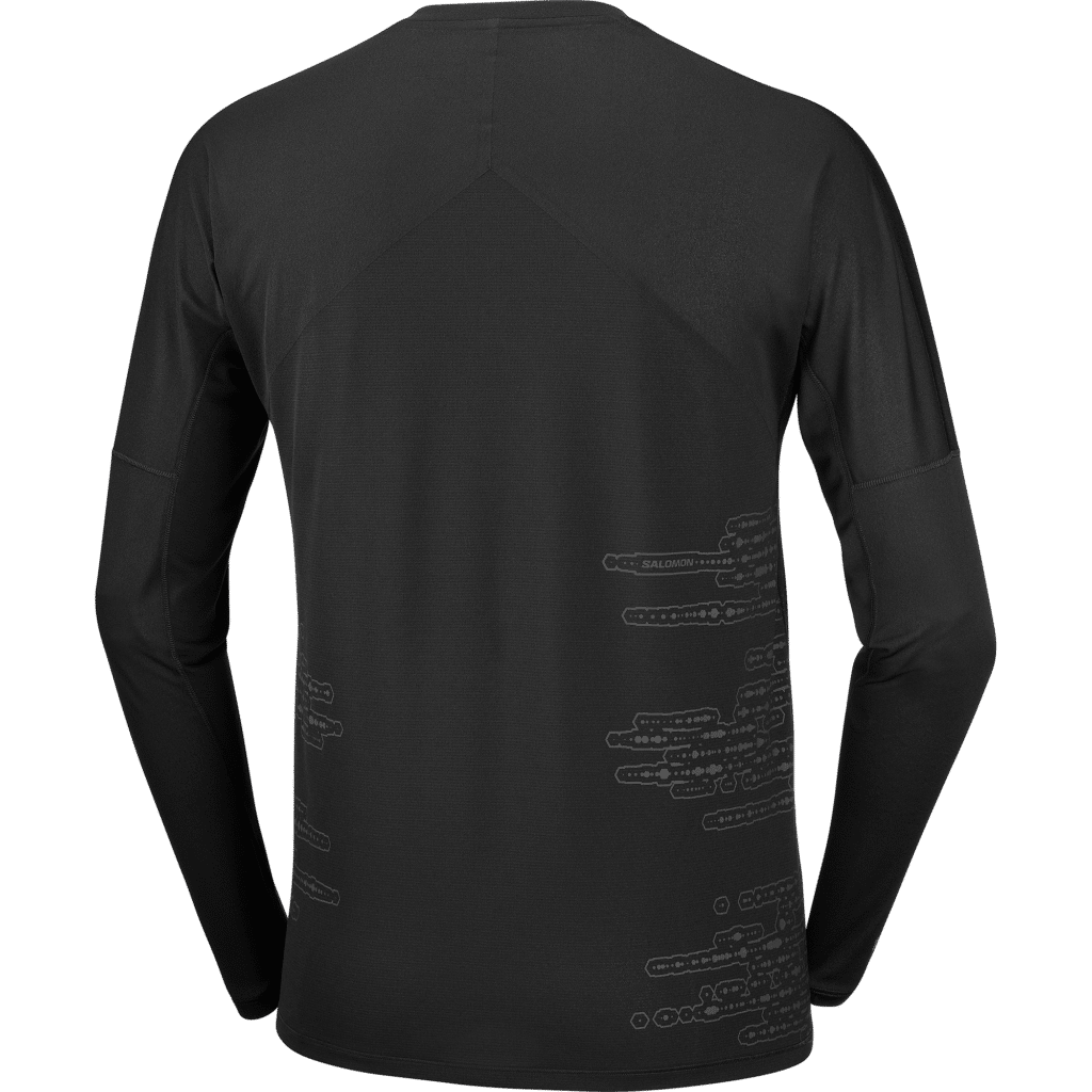 Salomon Sense aero ls tee gfx heren